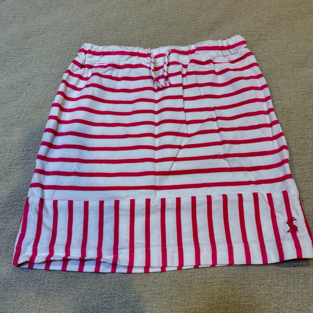 Striped Pink and White Girl’s Skirt